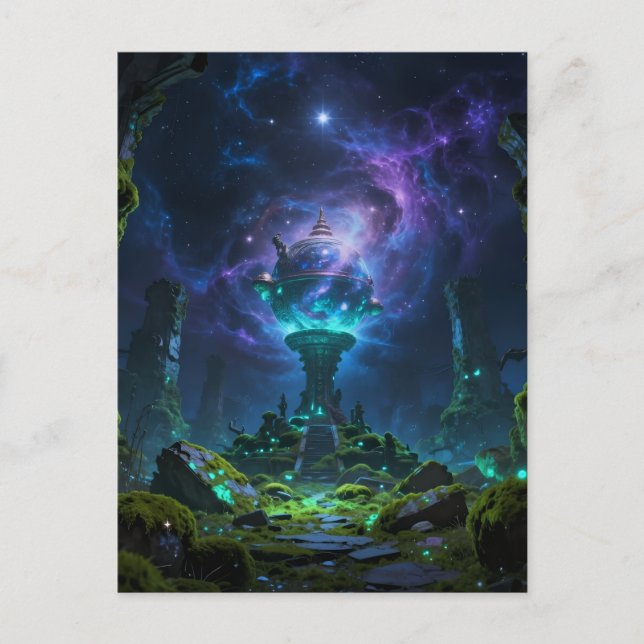 Sternenpfad – Reise durch das Universum Postkarte (Vorderseite)