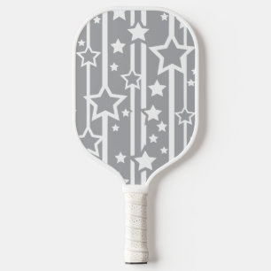 Sternenschauer Silber Grau Pickleball Schläger