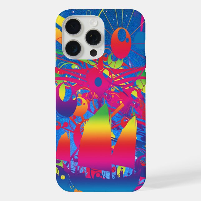 Sternenschiff iPhone 15 Pro Max Hülle (Rückseite)