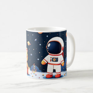 Sternenstaub-Berg-Welterkunder Kaffeetasse
