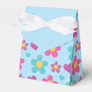 Sternenstaub Blüten Gefallen-Box Geschenkschachtel