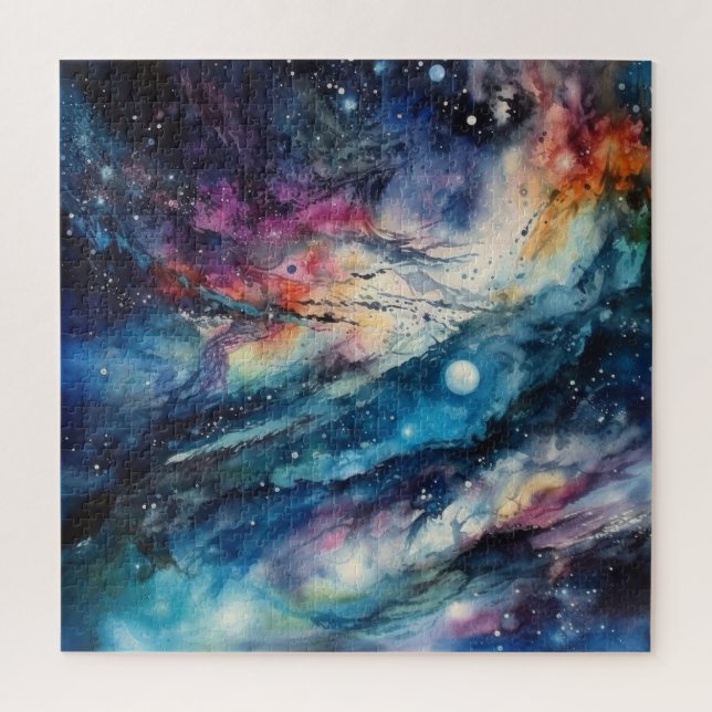 Sternenstaub-Galaxie-Puzzle (Vertikal)