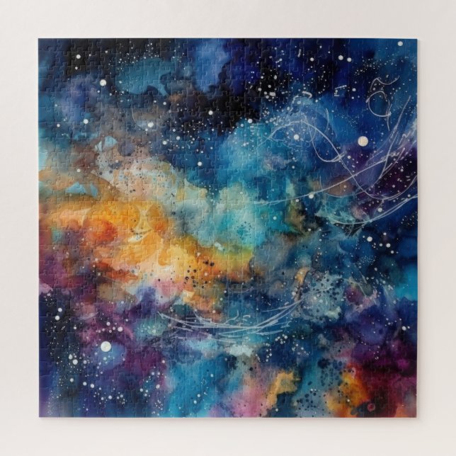 Sternenstaub-Galaxie-Puzzle (Vertikal)