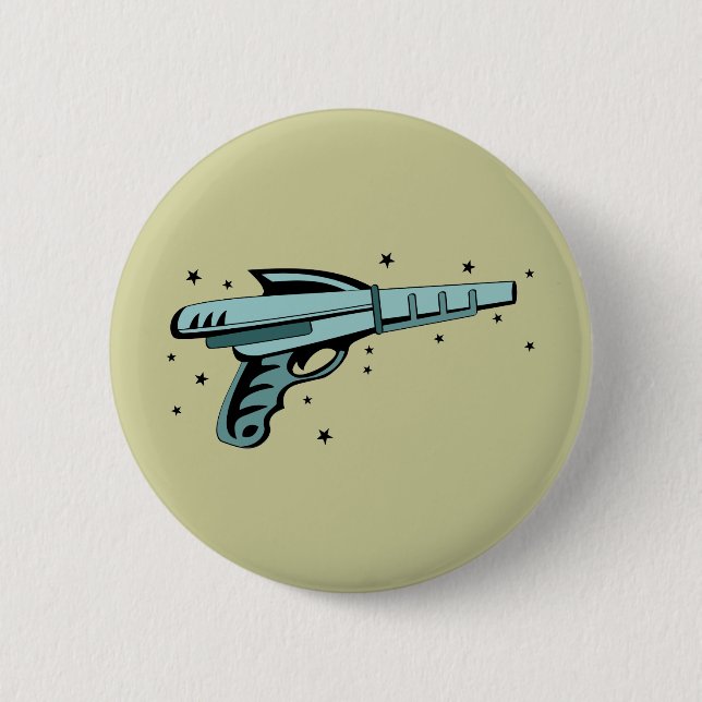 Sternenstrahl-Laserpistole Button (Vorderseite)