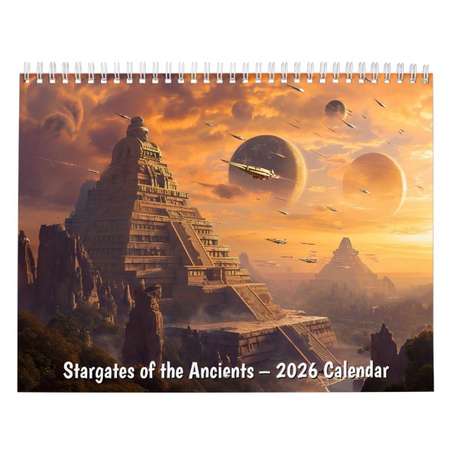 Sternentore der Alten – Kalender 2026 (Titelbild)