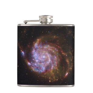 Sternentstehung im Pinwheel: M101 Galaxie Flachmann