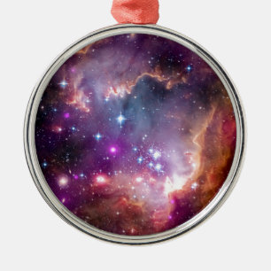 Sternentstehung in NGC 602 - NASA Hubble-Weltraumf Ornament Aus Metall