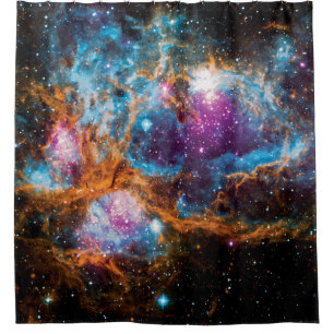 Sternentstehungsregion NGC 6357 Farbiges Weltraumf Duschvorhang