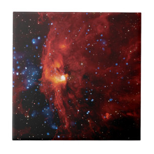 Sternentstehungsregion RCW 108 - Hubble-Weltraumfo Fliese