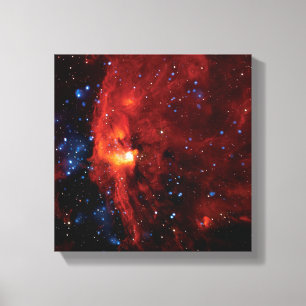 Sternentstehungsregion RCW 108 - Hubble-Weltraumfo Leinwanddruck