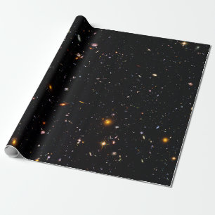 Sternenuniversum Tiefraum Foto Astronomie Geschenkpapier