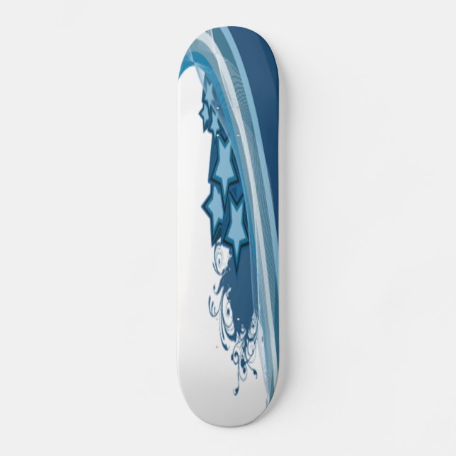 Sternenwelle Skateboard (Vorderseite)