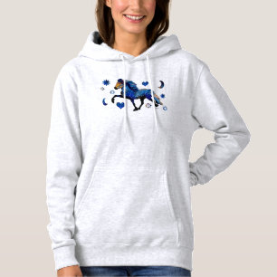 Sterner Nachthimmel-Isländer Hoodie