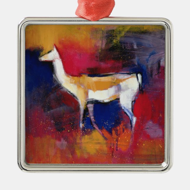 Sternexplosion 1997 silbernes ornament (Vorne)