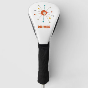 Sternexplosion des Atomzeitalters Mitte des Jahrhu Golf Headcover