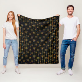 Sternexplosion des mittleren Jahrhunderts Strip Cu Fleecedecke