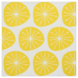 Sternexplosion drucken von Lemon-Scheiben im Atomz Stoff
