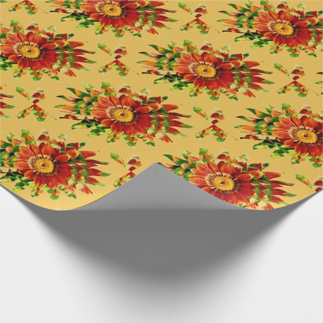 Sternexplosion Geschenkpapier (Ecke)