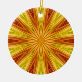Sternexplosion Kaleidoskop Keramik Ornament