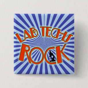 STERNEXPLOSION LABRADOR TECHS ROCK (LABORWISSENSCH BUTTON