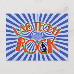 STERNEXPLOSION LABRADOR TECHS ROCK (LABORWISSENSCH POSTKARTE