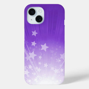 Sternexplosion Lila und weiß Case-Mate iPhone Hülle