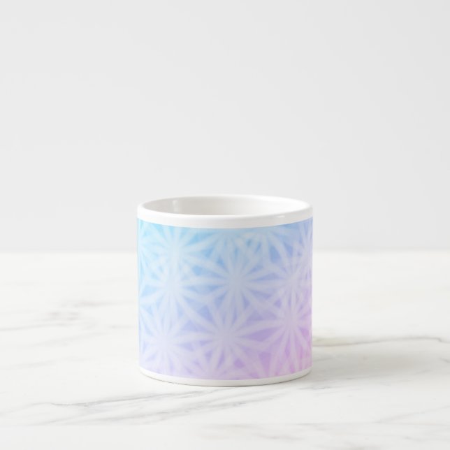 Sternexplosion Regenbogen Espresso Cup Espressotasse (Vorderseite)
