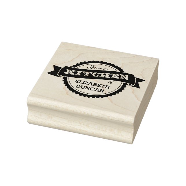 Sternexplosion Siegel Küche Name Briefmarke Gummistempel (Stempel)