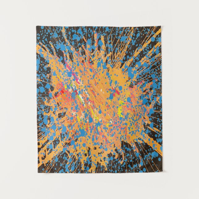 STERNEXPLOSION WANDTEPPICH (Vorderseite)