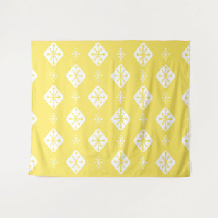 Sternexplosionen des Mitteljahrs Diamonds Yellow Wandteppich