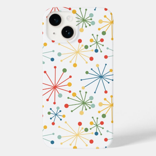 Sternexplosionen in Farbe Case-Mate iPhone 14 Hülle (Rückseite)