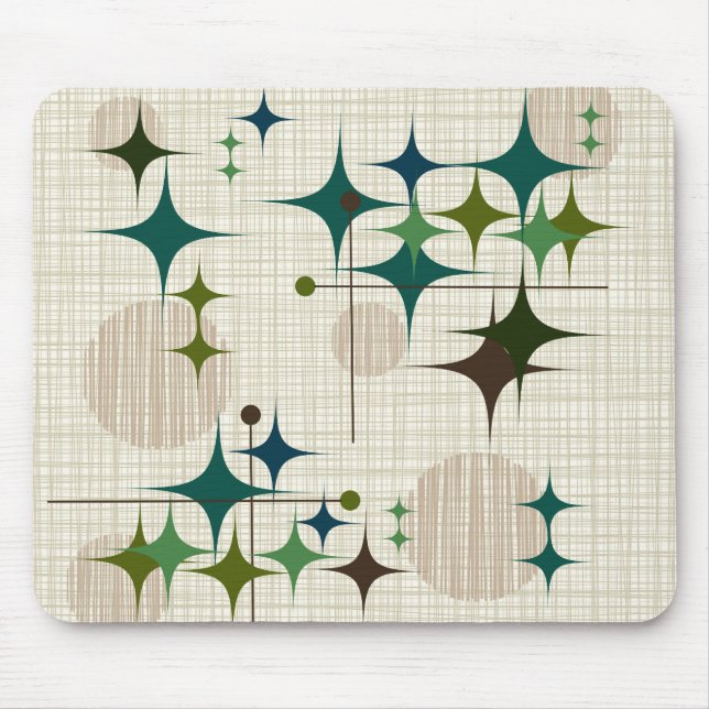 Sternexplosionen und Kugeln 1A Mousepad (Vorne)