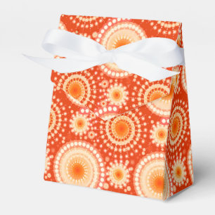 Sternexplosionen und Pinwheels, Mandarine Geschenkschachtel