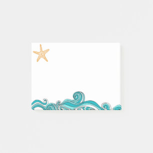Sternfisch-Geschichte Adoptionsfeier Favor Notizbl Post-it Klebezettel