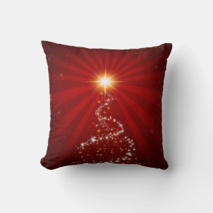 Sternförmige Weihnachtsbaum-Wurfkissen Kissen
