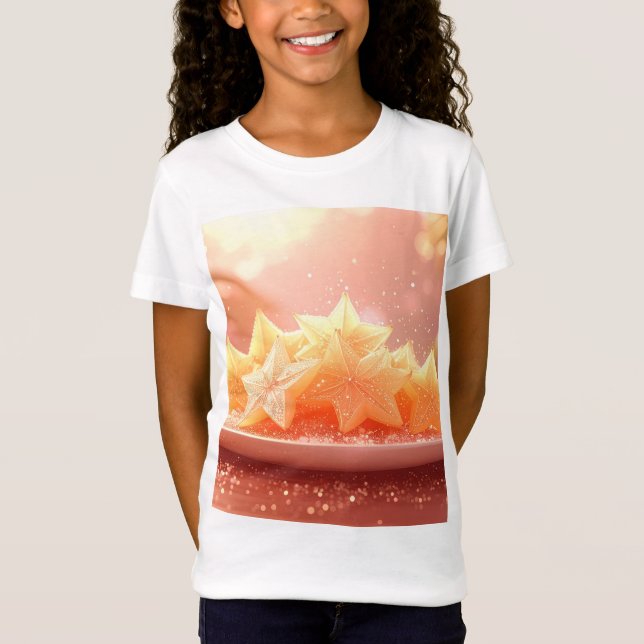 STERNFRUCHT - CARAMBOLE - EXOTISCHE FRÜCHTE T-Shirt (Vorderseite)