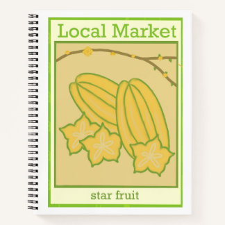 Sternfrucht Notizbuch