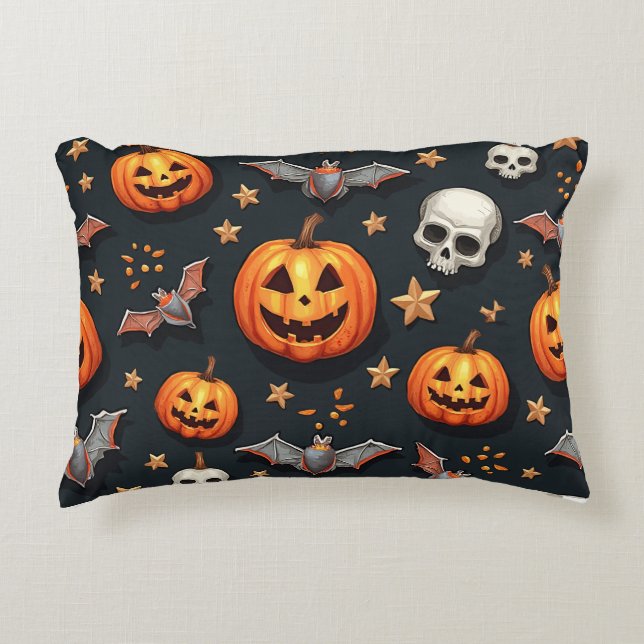 Sternhalloween Dekokissen (Vorderseite)