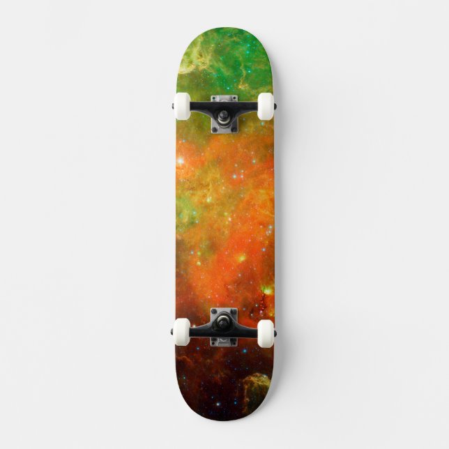 Sternhaufen im nordamerikanischen Nebel. Skateboard (Vorderseite)