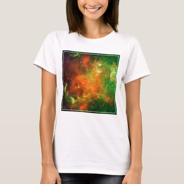 Sternhaufen im nordamerikanischen Nebel. T-Shirt (Vorderseite)