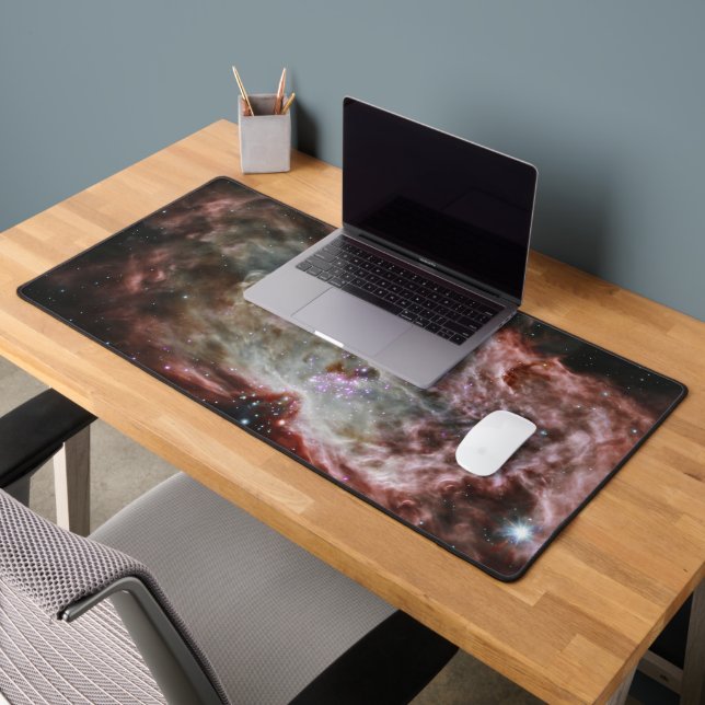 Sternhaufen im Zentrum des Flammennebels. Schreibtischunterlage (Büro 2)