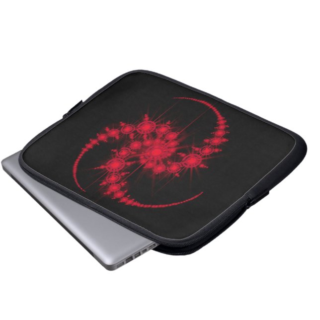Sternhaufen Laptopschutzhülle (Vorne Knopf)