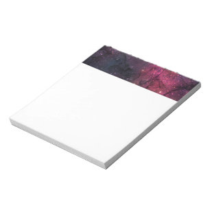 Sternige Sterne Weltraum Galaxie Planetarisches Mu Notizblock