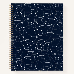 Sternkonstellationen Dot Grid Notebook Notizbuch