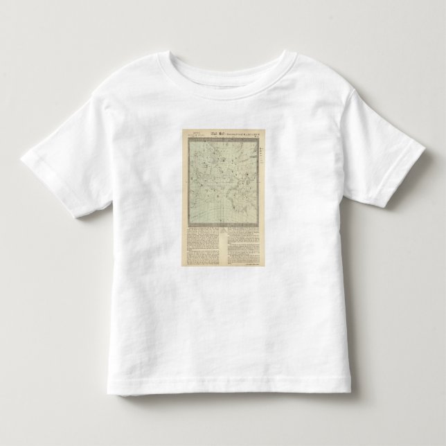 Sternkundliche Karte 2 Kleinkind T-shirt (Vorderseite)