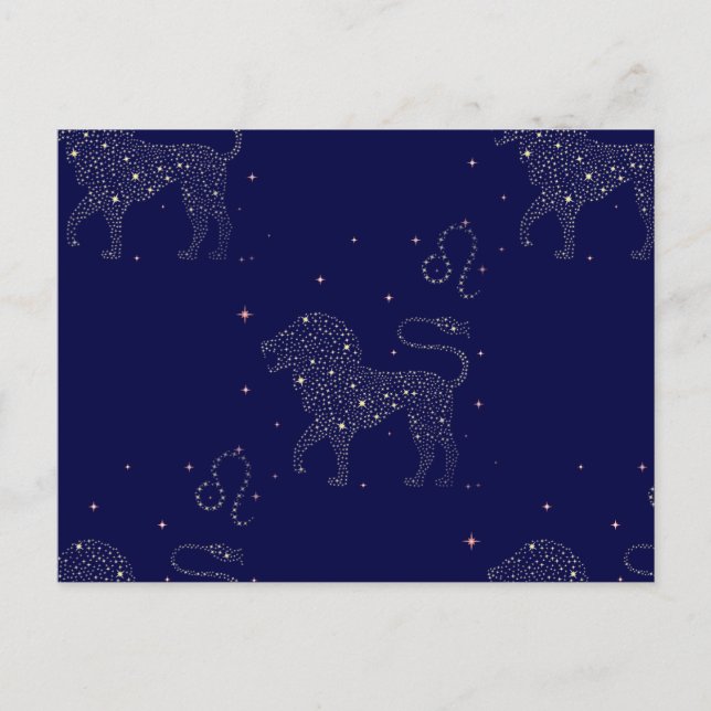 Sternleo Postkarte (Vorderseite)