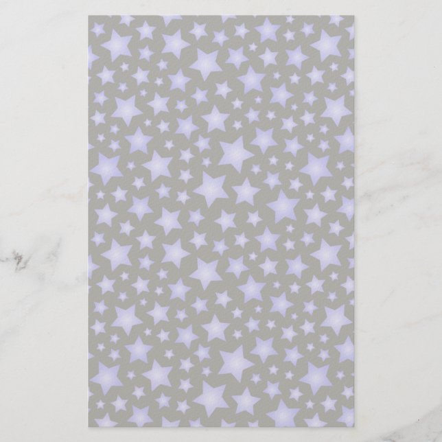 Sternmuster Briefpapier (Vorderseite)