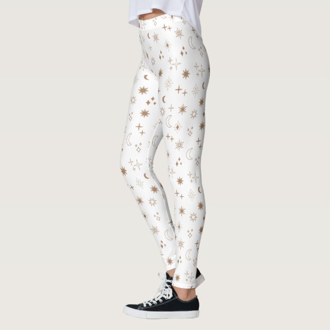 Sternmuster der Astrologie Leggings (Links)
