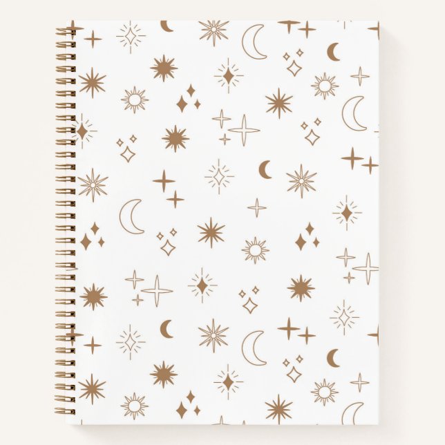 Sternmuster der Astrologie Notizbuch (Vorderseite)