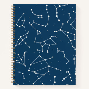 Sternmuster der Konstellation Notizbuch